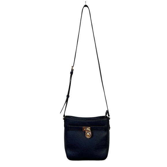 MICHAEL KORS Hamilton Traveler Crossbody Bag Navy Blue - Picture 5 of 16